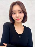 レイヤー/ネビージュ/韓国ヘア/イメチェン/縮毛矯正/中野/