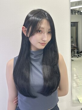 ハピネス 梅田茶屋町店(HAPPINESS) レイヤーカット/韓国ヘア/髪質改善/顔周り/ブリーチなし