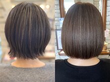 ◇白髪もデザインのひとつに！？白髪ぼかしハイライト◇