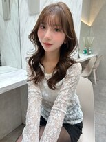 ロンド レア 天神大名店(Lond Le’a)&nbsp;黒髪カタログ/オリーブグレー/ココアベージュ/小顔に見せるヘア