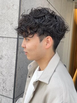 ニール 名古屋 伏見 丸の内(NEELU) 【NEELU_take】メンズ無造作クセ毛風パーマ