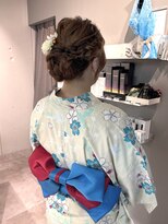 ポノ(po_no)&nbsp;浴衣ヘアアレンジ