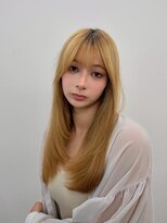 ヒュー 広島(HEW)&nbsp;20代30代大人かわいいレイヤーカットグレージュヘア