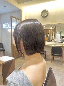 ネオリーブカップ 町田店(Neolive capu) 韓国風☆タッセルボブ【学割U24】カット＋カラ-＋トリートメント