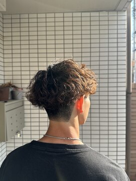 MEN’S HAIR/波巻ツイストスパイラル/フェザーパーマ/船橋