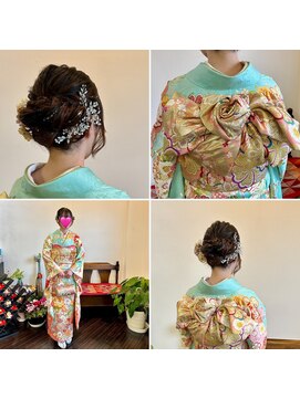 美容 和らく 成人式