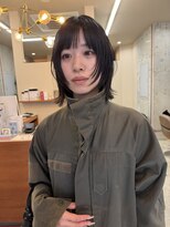 ノイ(noii)&nbsp;ボブ/レイヤー/ダークグレー/ナチュラル