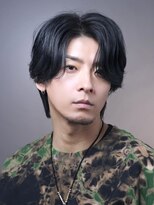 リップス レイ ギンザ(LIPPS Ray GINZA)&nbsp;ナチュラル毛流れセンターパート/曲がる縮毛矯正or毛流れパーマ