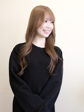 Idk ミルクティーベージュ／ブリーチ1回