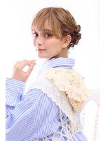 ヘアリゾート ブーケ(hair+resort bouquet)&nbsp;くるっとおだんごヘア/前髪/ボブアレンジ/20代30代40代