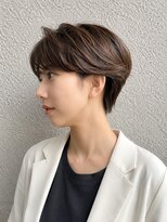 エストアール フクオカ 福岡博多店(est-r. Fukuoka)&nbsp;マッシュ/ハンサムショート/ショートヘア/博多