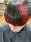 派手髪ウルフ