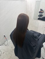 ミヨン なんば店(miyon) 韓国レイヤーカット×暗髪カラー×髪質改善