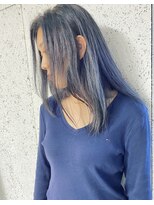 ノア ヘアデザイン 町田店(noa Hair Design)&nbsp;ハイトーン×ブルーシルバー