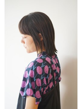 サロン マーニ(salon m ni) 縮毛矯正ヘア/ロブルフ/ミディアムヘア