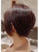 キャリ(CALI)&nbsp;襟足シャギーボブ　CALI・田町・三田・美容室・CHIAKI