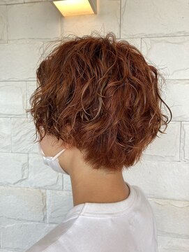 ディープ(Deep) スパイラルパーマ&カラー