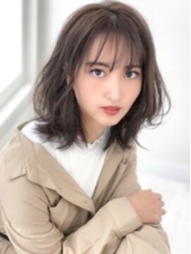 アグ ヘアー バーチ 鯖江店(Agu hair birch) 《Agu hair》無造作×フェミニン大人ミディ