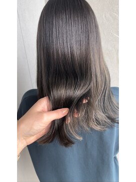 フーコー 小倉魚町店 (fuhcoh) 艶カラー☆オリーブベージュ