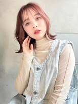 エイミー(Aimee)&nbsp;Aimee町田　イヤリングカラー×ピンクブラウン