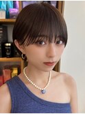 うざバングマッシュショート