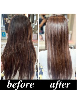 ウィル ボッサ 御茶ノ水 神保町(WILL bossa) 【美髪整形】異次元の最新髪質改善☆髪質改善カラー