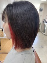 ヘアー グリース(hair GREASE)&nbsp;ガーリーピンク&レッド　イヤリングカラー