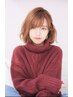 カット&全体カラー&トリートメント+ホームケア付￥12550～(Cashless13180～)