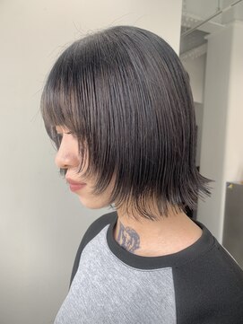 ヘアー アイス 御器所本店(HAIR ICI) 20代30代40代ナチュラルソフトウルフ乾かすだけ