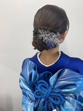 ヘア メイク エア コーディネーション 成人式前撮り