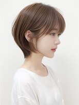 ワンマイル 八潮店(one mile)&nbsp;ショートカット＊透明感ブラウンカラー【onemile八潮店】