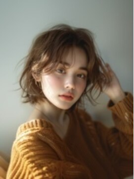 メルバ(Melva) 黒髪/ボブルフ/ネビージュ/小顔/ワンレン/水戸/髪質改善/前髪