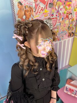 トミー(TOMMY) ハートヘア / リボンヘア / ツインテール / ヘアセット