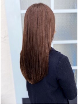 アレゴ(Allergo) 酸性ストレート/髪質改善/ピンクベージュ