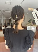 covo/金沢駅/ヘアセット/あみ下ろし