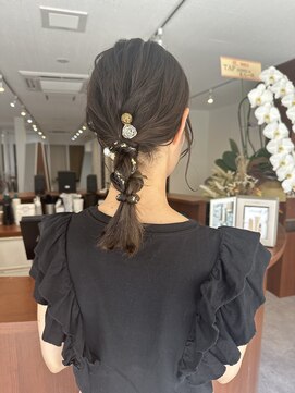 タップコーヴォ(TAP covo) covo/金沢駅/ヘアセット/あみ下ろし