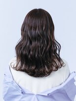 アース 鶴見店(HAIR&MAKE EARTH) シアーラベンダーアッシュ×ウェーブッセミロング