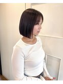 縮毛矯正×ボブ