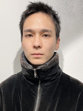 ソーコ 渋谷(SOCO) ベリーショートツーブロック刈り上げスパイキーショートパーマ