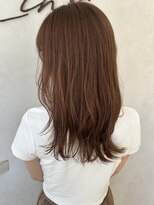 リンク(Link)&nbsp;ピンクブラウン/ピンクベージュ/ ベージュ/ロングヘア