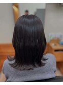 切りっぱなしボブ