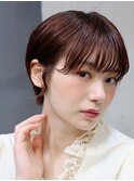 耳かけ爽やかショートボブ