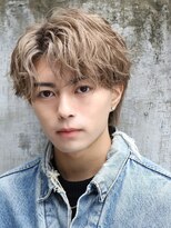 リタバイクロト(LITA by KUROT)&nbsp;センターパート外国人風スパイラルミルクティーカラー