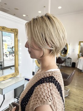 コワファースト 別府 大人可愛い20代30代40代50代60代ショート/白髪ぼかし/大分/別府