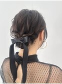【ヘアセット】シニョン