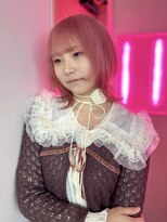 ダズリングディア(Dazzling Deer)&nbsp;ピンク/顔まわりレイヤー/ピンクパープル/イメチェン