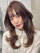 フェブミエル(fev miel)&nbsp;デザインレイヤー×くすみブラウン