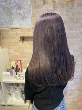 ブレス ヘアー clara店(Bless HAIR) 10代20代/インスタ人気/髪質改善/パープルグレージュ