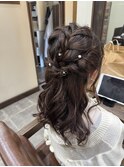 お呼ばれヘアセット