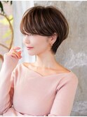 ショートヘア/分け目なし/イメチェン/30代40代50代60代/表参道